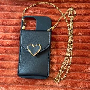 iPhone 12 plus case with shoulder strap